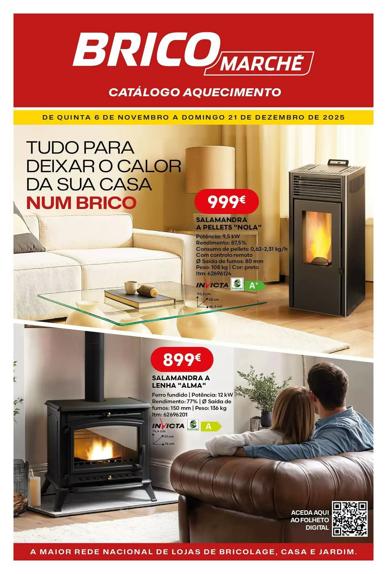 Folheto Bricomarché - Cátalogo Aquecimento